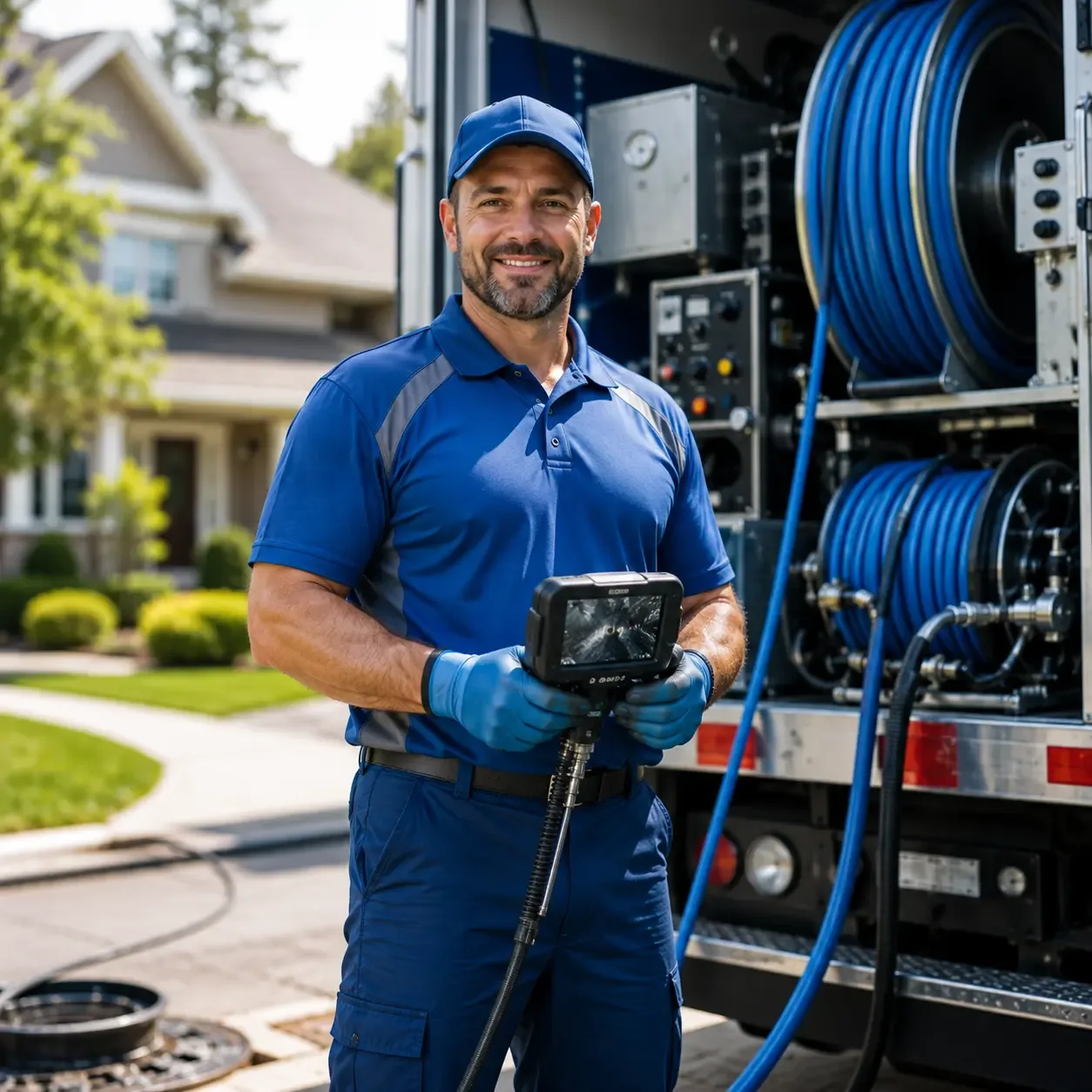Local outdoor drain cleaning specialists in Pep, TX